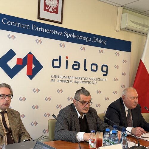Obraz główny aktualności o tytule O przyszłości dialogu społecznego w CPS „Dialog” 