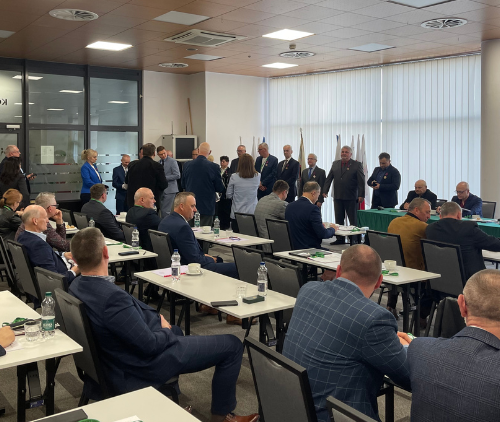 Obraz główny aktualności o tytule Zebranie Delegatów Krajowego Związku Zawodowego Ciepłowników 